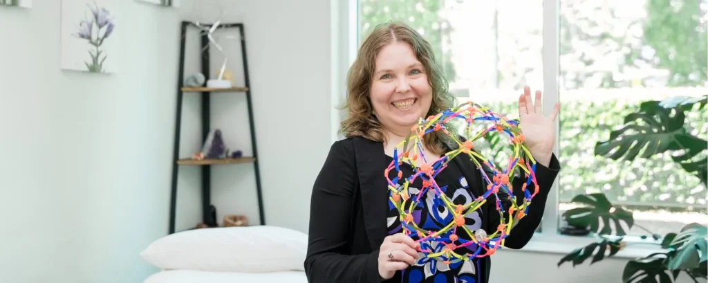 portrait of Bowen therapist Clarissa Gibson